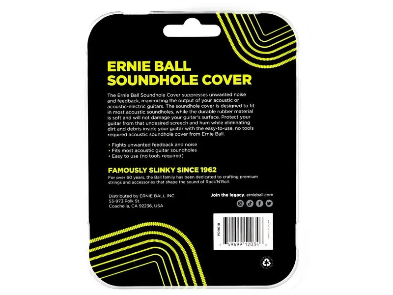 Ernie Ball 4276 Soundhole Cover 103 mm Ernie Ball 4276 Soundhole Cover 103 mm