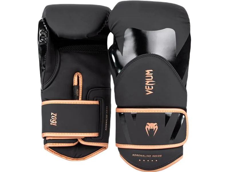 Venum Challenger 4.0 Boxing Gloves Bronze/Schwarz, 12 oz Venum Challenger 4.0 Boxing Gloves Bronze/Schwarz, 12 oz