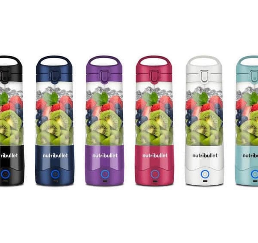 NUTRiBULLET Smoothie Maker Portable Blau