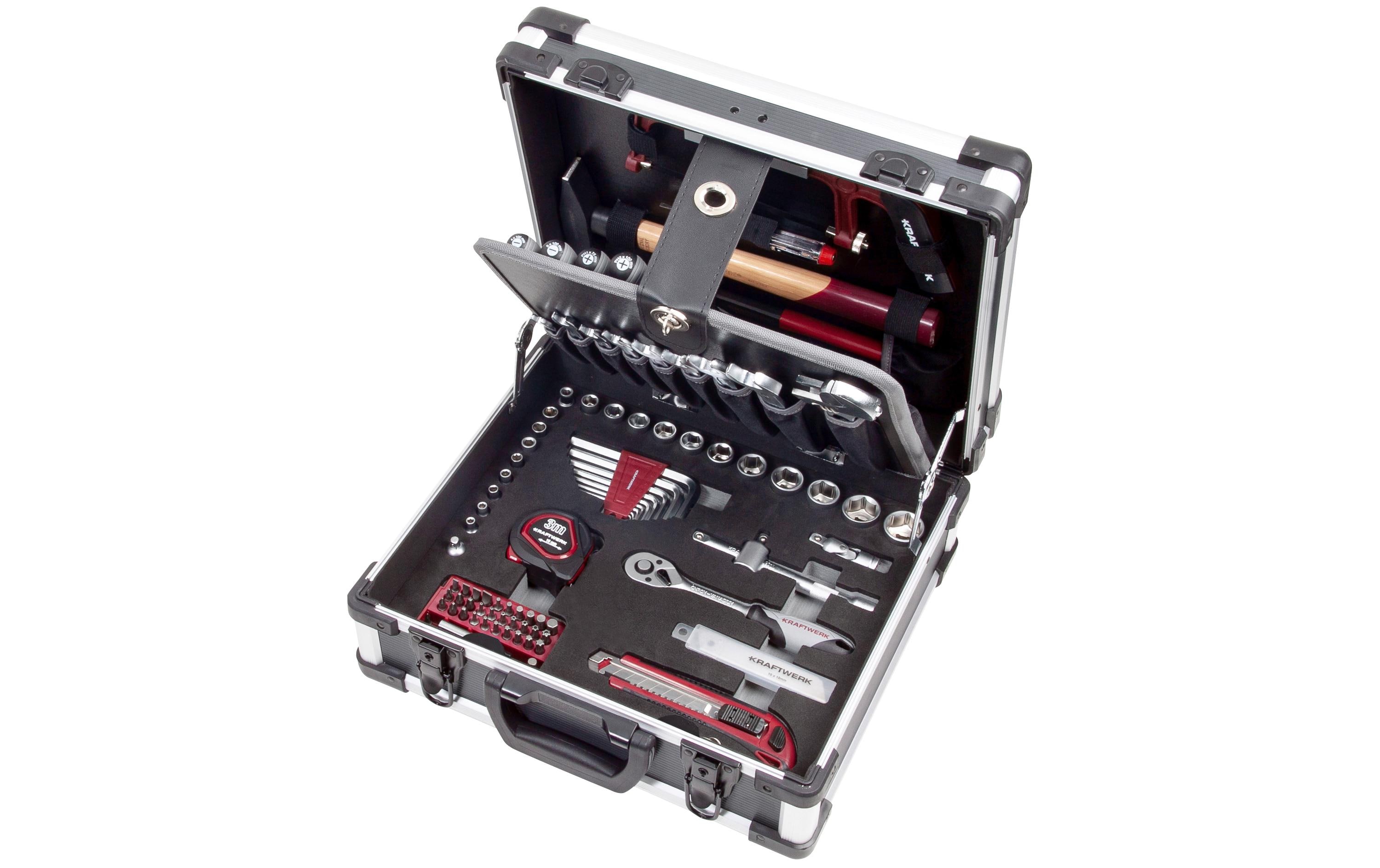 Kraftwerk Werkzeugkoffer Alu B143 102-teilig Kraftwerk Werkzeugkoffer Alu B143 102-teilig