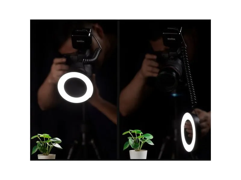 Godox Videoleuchte Macro Ringlicht inklusive Adapter Godox Videoleuchte Macro Ringlicht inklusive Adapter