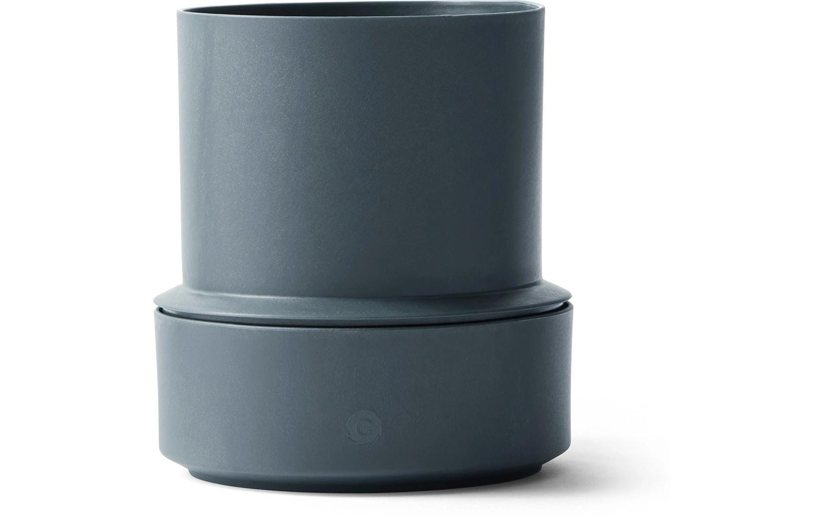 Crushgrind Topf Selbstbewässerung 14 cm, Dunkelblau