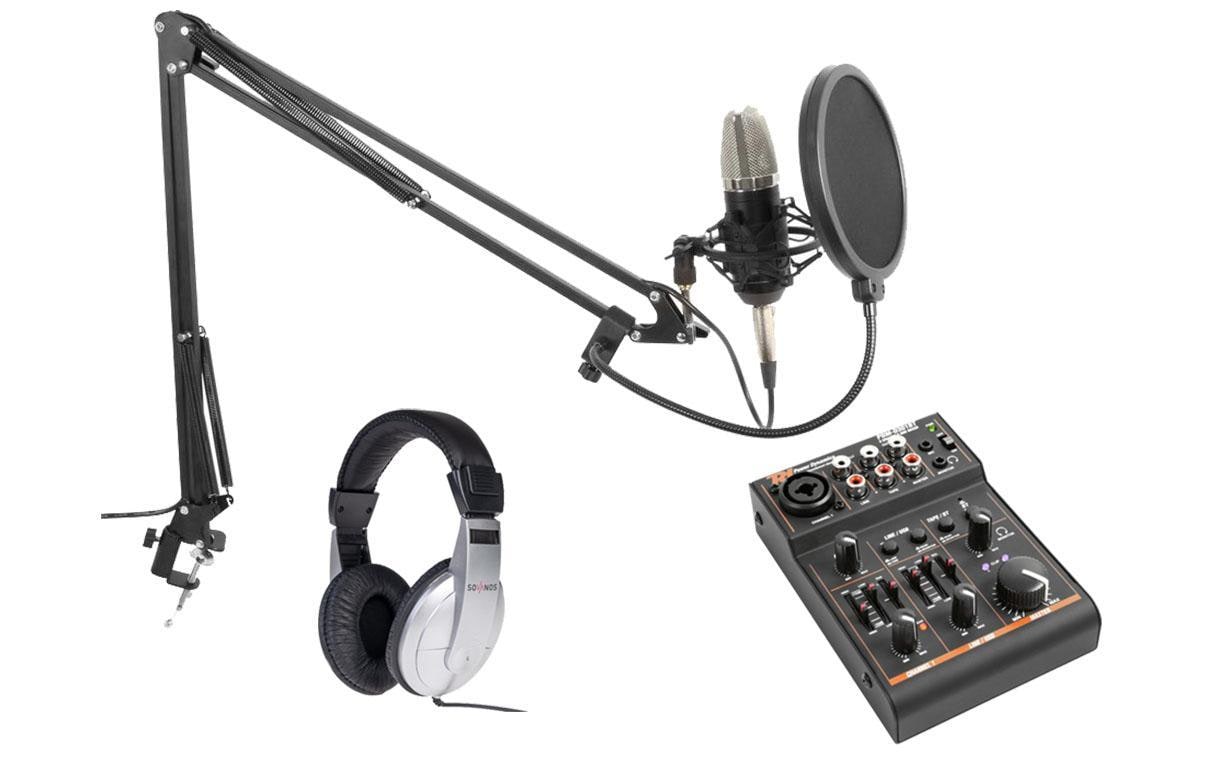 Vonyx Kondensatormikrofon CMS400 Audio-Streaming Set