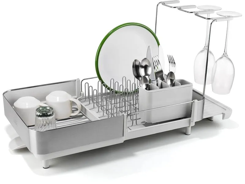 Joseph Joseph Extend Steel Plus Geschirrabtropfständer Grau/Hellgrau Joseph Joseph Extend Steel Plus Geschirrabtropfständer Grau/Hellgrau
