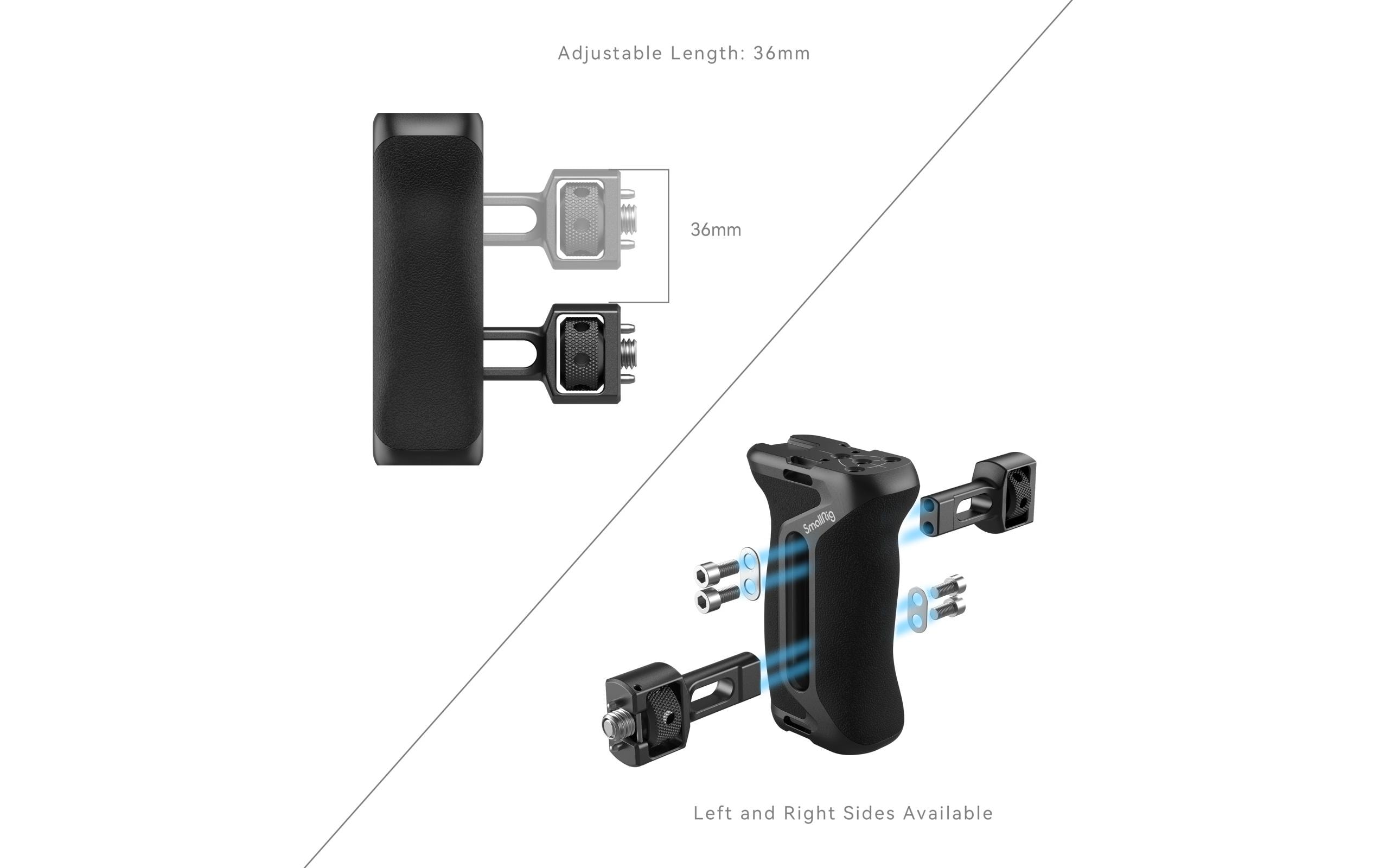 Smallrig Seitenhandgriff mit Two-in-One-Fixierschraube