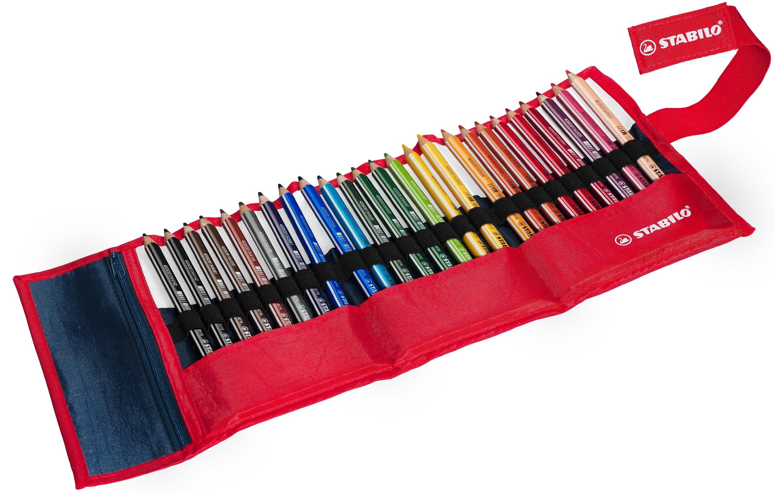 STABILO Farbstifte Trio dick 25er Rollerset