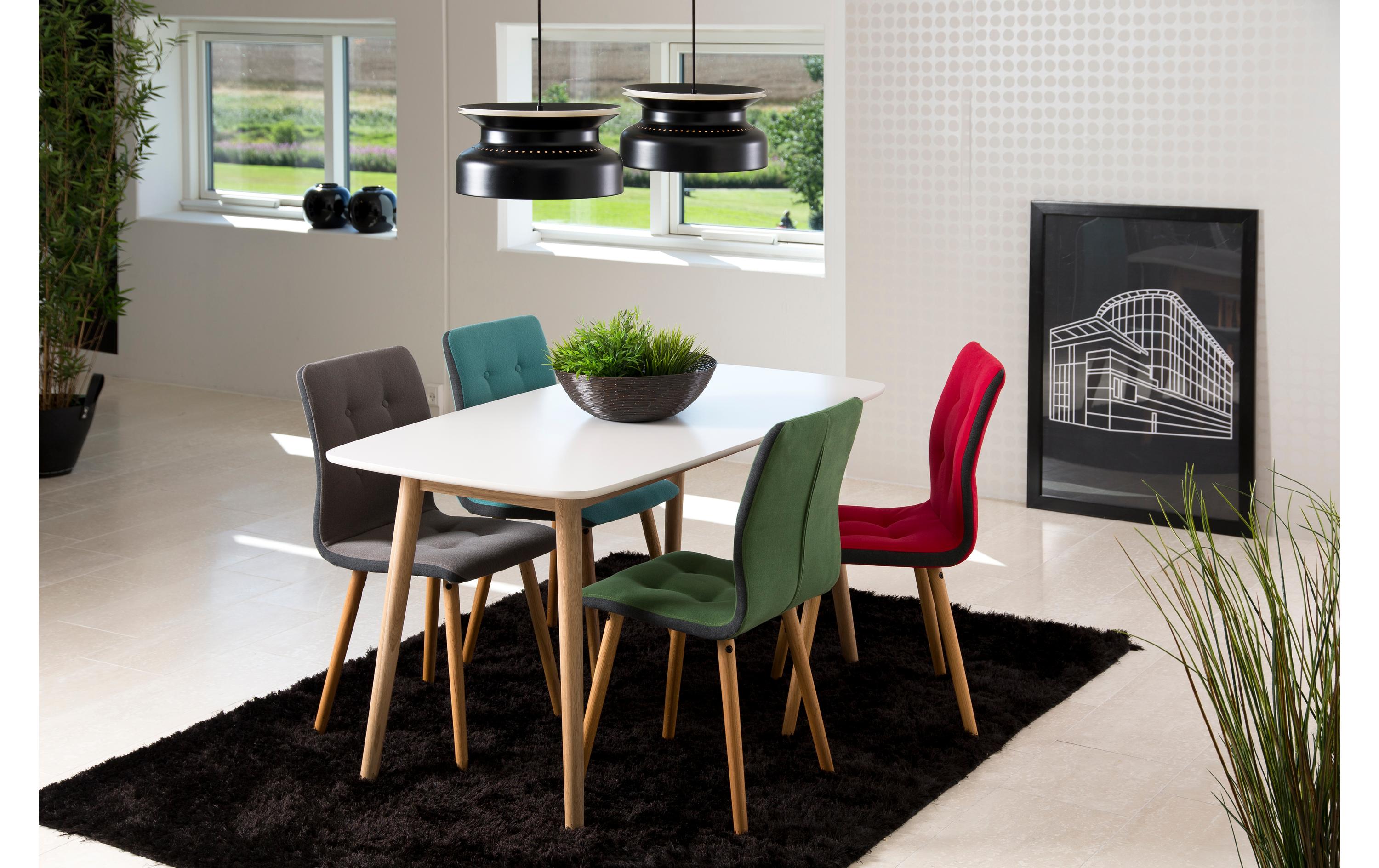 AC Design Tisch Nagano Braun/Weiss AC Design Tisch Nagano Braun/Weiss