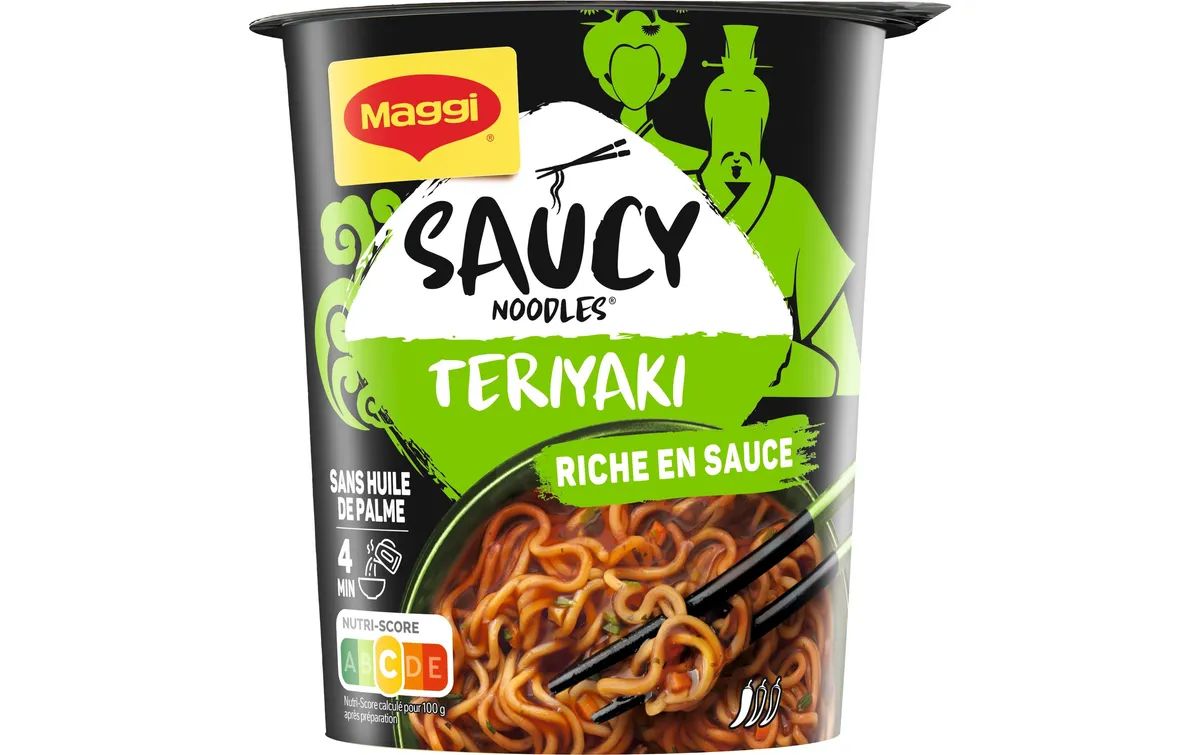 Maggi Fertiggericht Saucy Noodle Teriyaki 75 g