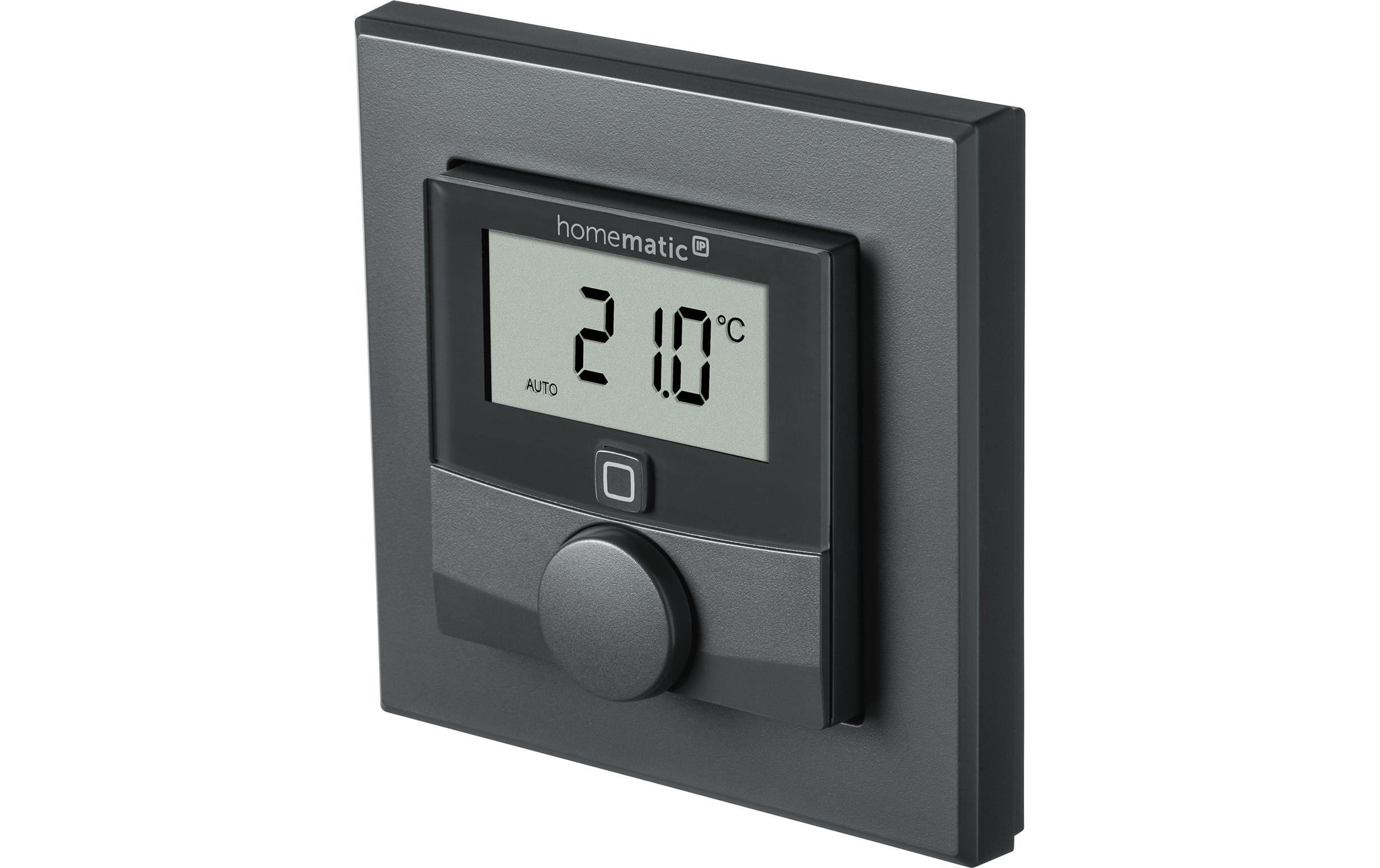 Homematic IP Funk-Thermostataktor Anthrazit