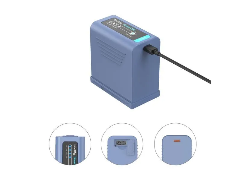 Smallrig Digitalkamera-Akku NP-F970 USB-C Smallrig Digitalkamera-Akku NP-F970 USB-C