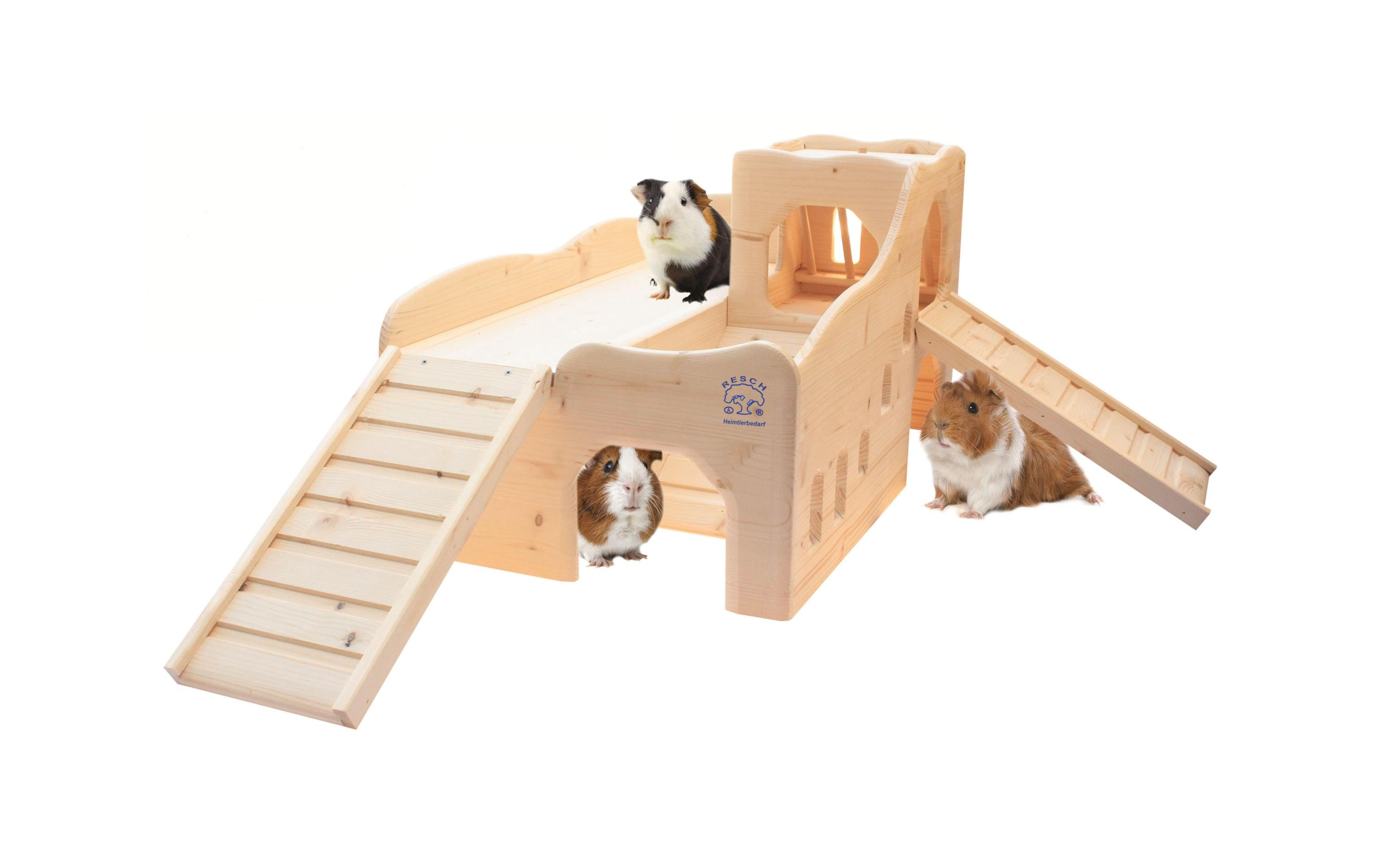 Resch Meerschweinchen Erlebnisburg 88.5 x 34 x 70 cm Resch Meerschweinchen Erlebnisburg 88.5 x 34 x 70 cm