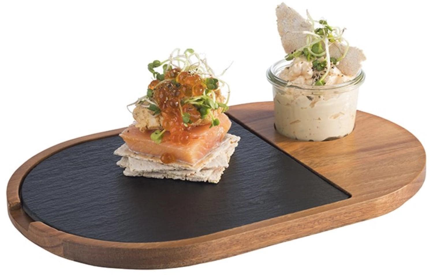 APS Servierplatte Fusiona 28 cm x 17.5 cm