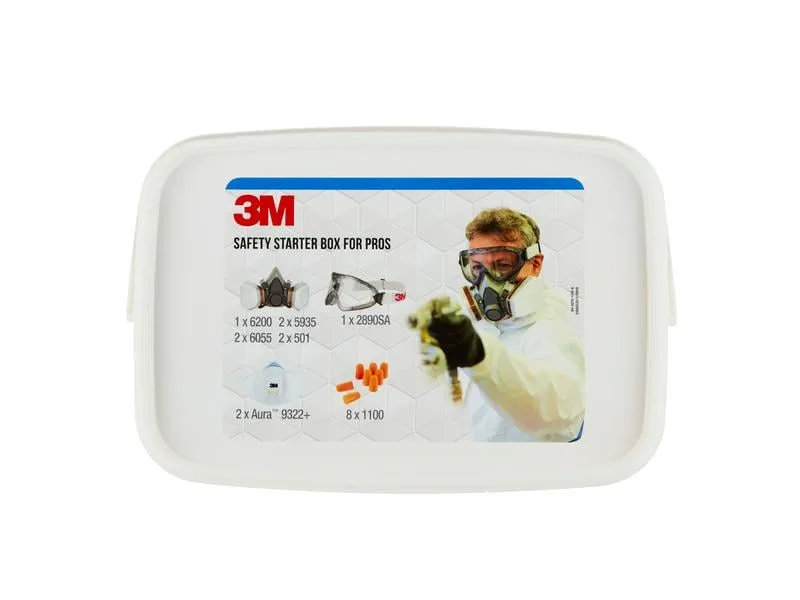 3M Safety Box Starter Kit 9322 – FFP2 3M Safety Box Starter Kit 9322 – FFP2