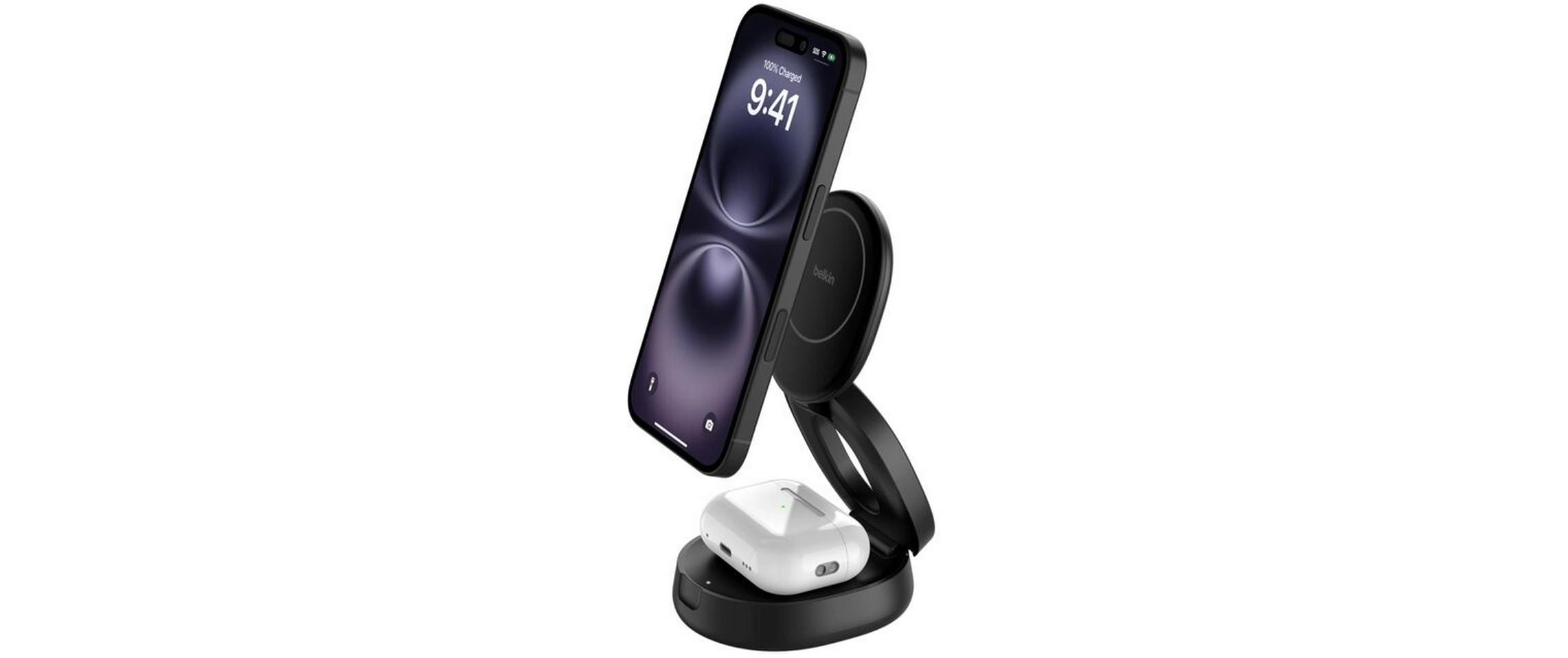 Belkin Wireless Charger BoostCharge 2in1 Schwarz