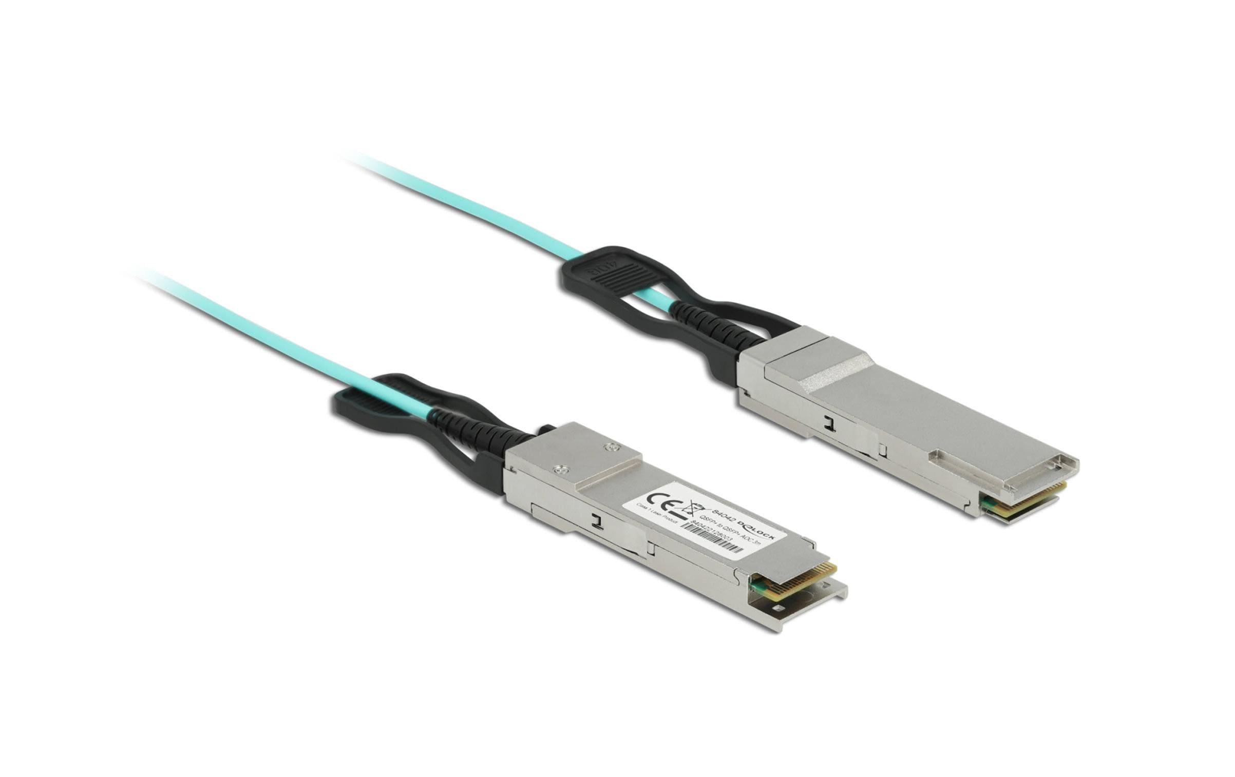 Delock Direct Attach Kabel Optisches QSFP+/QSFP+ 3 m Delock Direct Attach Kabel Optisches QSFP+/QSFP+ 3 m