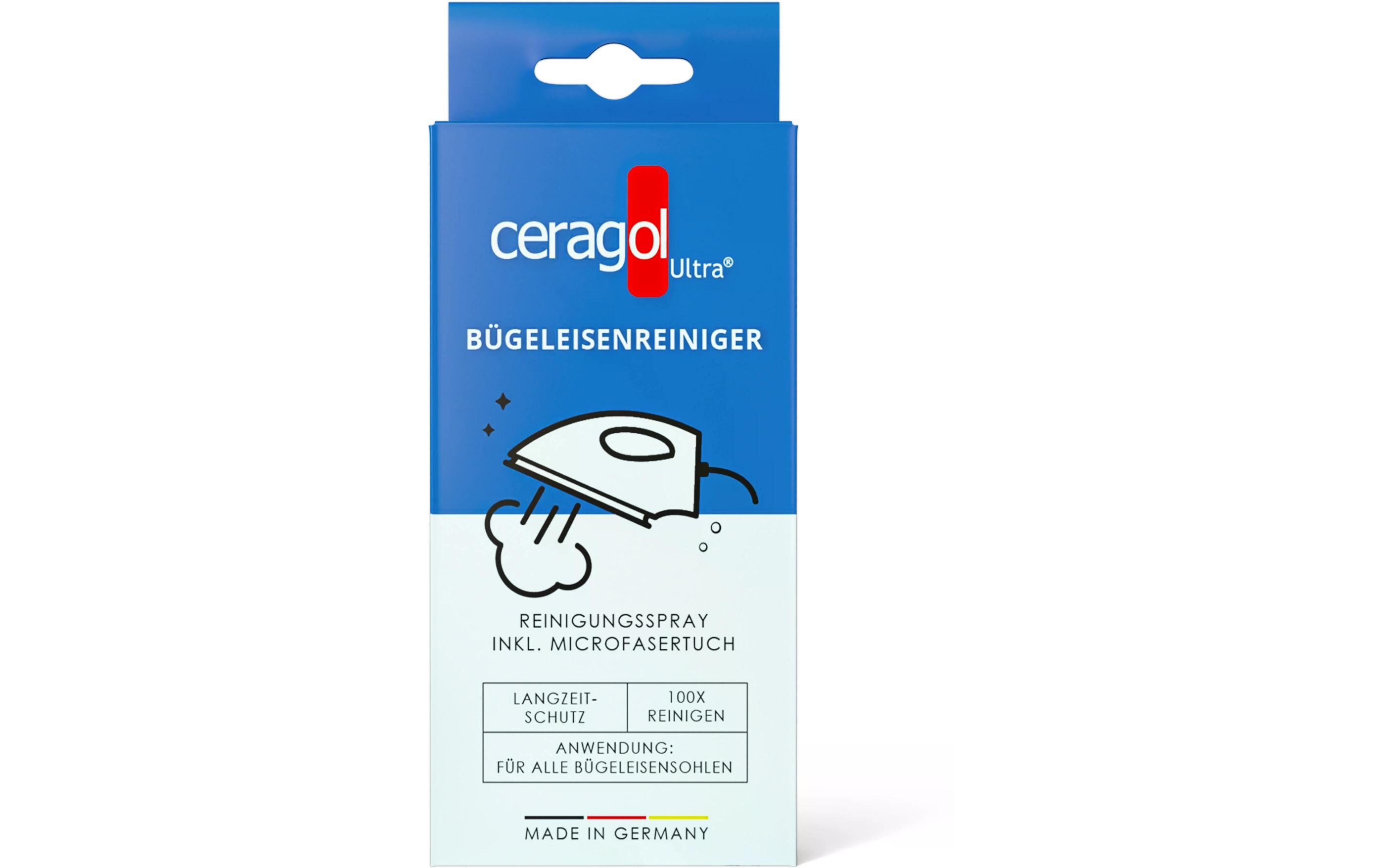 Ceragol Bügeleisenreiniger 50 ml & Tuch Ceragol Bügeleisenreiniger 50 ml & Tuch