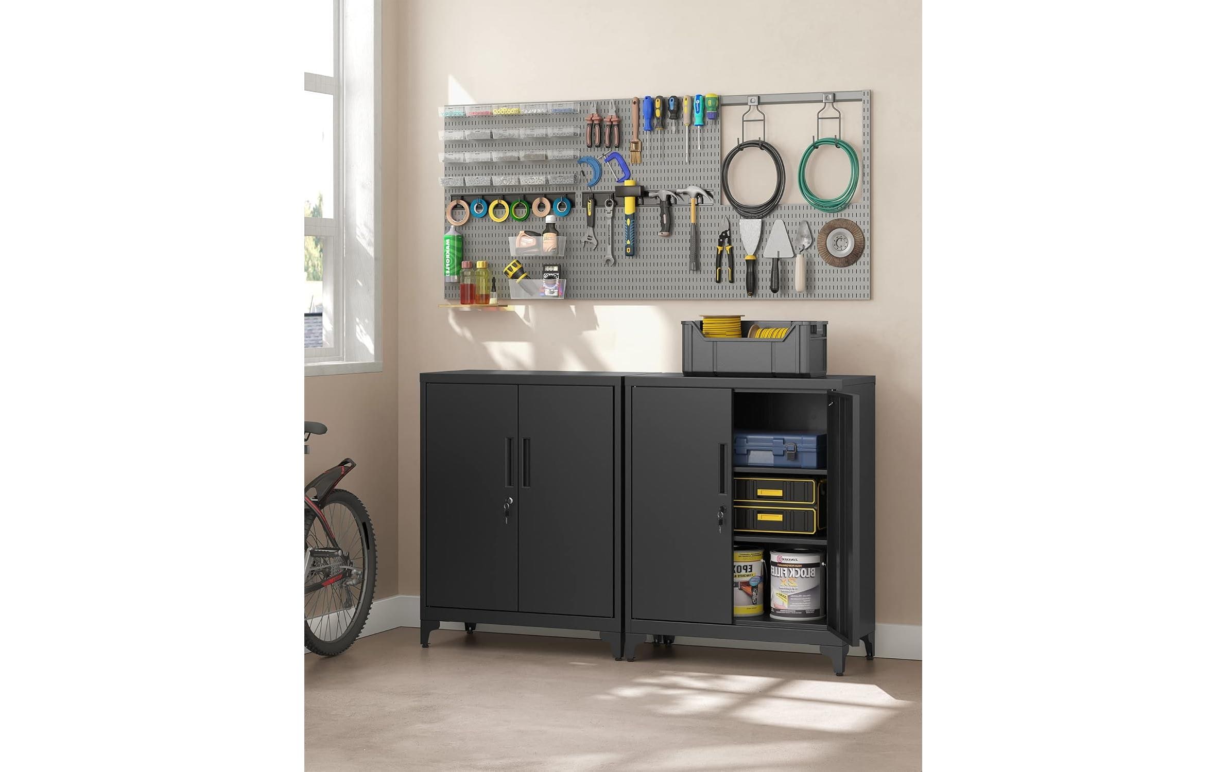 Songmics Aktenschrank 80 x 40 x 90 cm