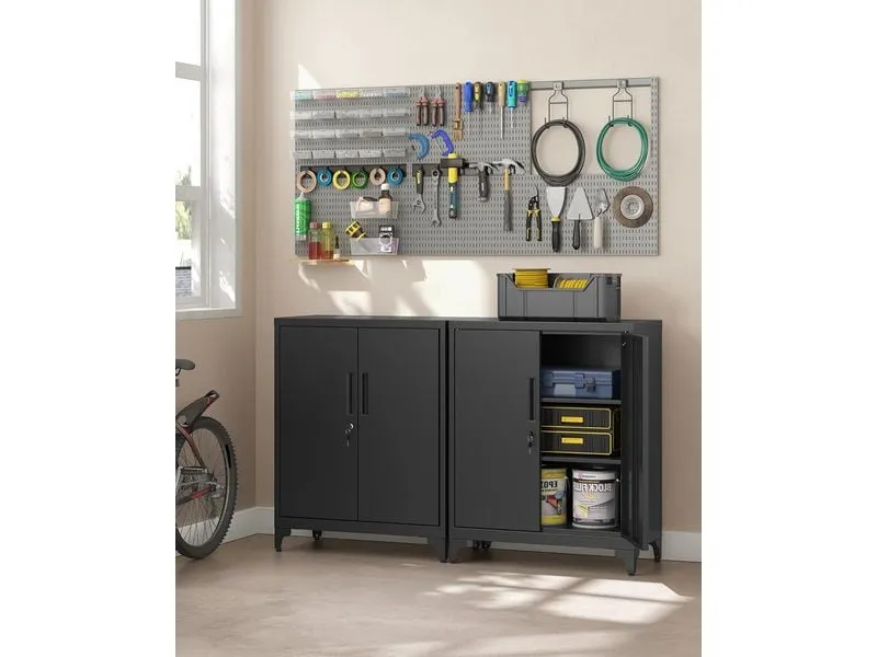 Songmics Aktenschrank 80 x 40 x 90 cm