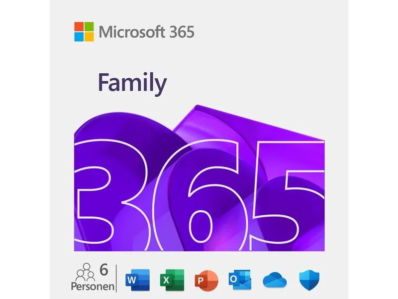 Microsoft 365 Family ESD, 6 User, ML