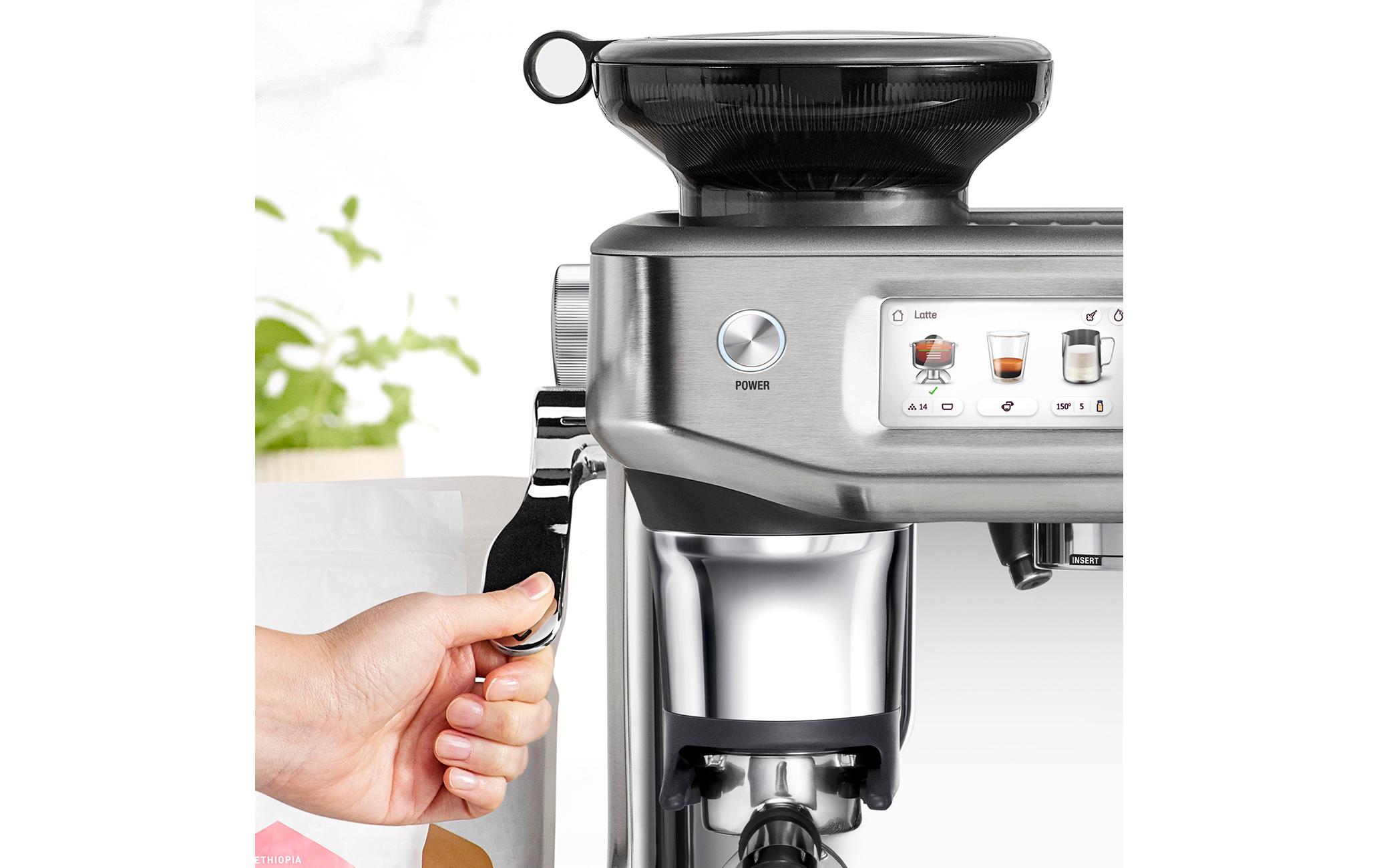 Sage the Barista Touch Impress Cold Brushed Stainless Steel