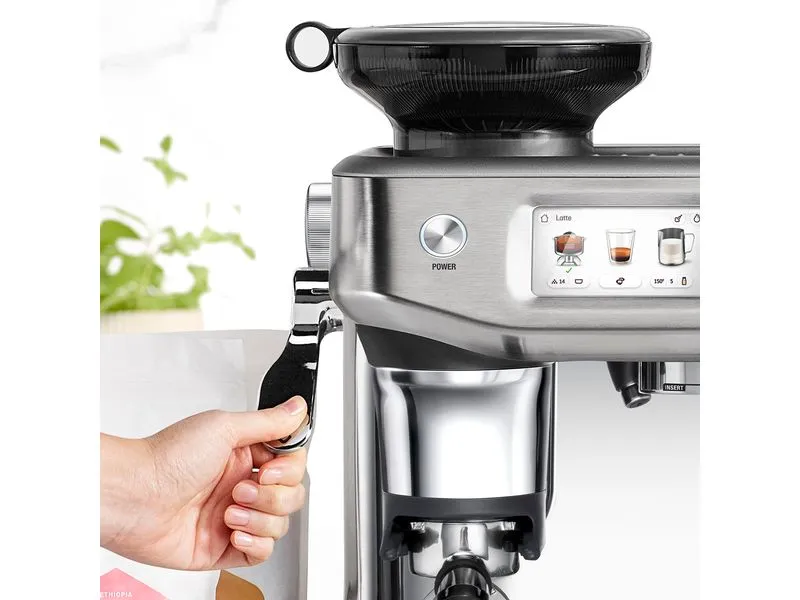 Sage the Barista Touch Impress Cold Brushed Stainless Steel
