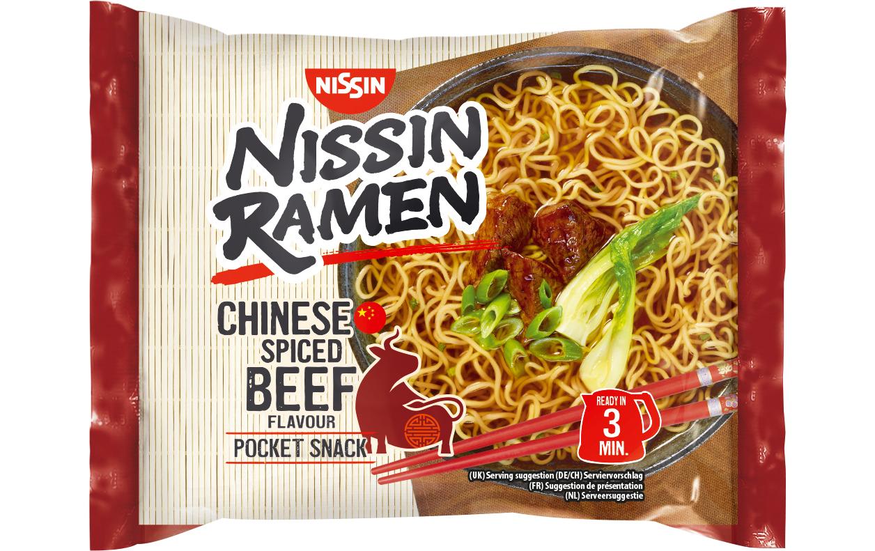 Nissin Food Ramen China Beef 10x 67 g