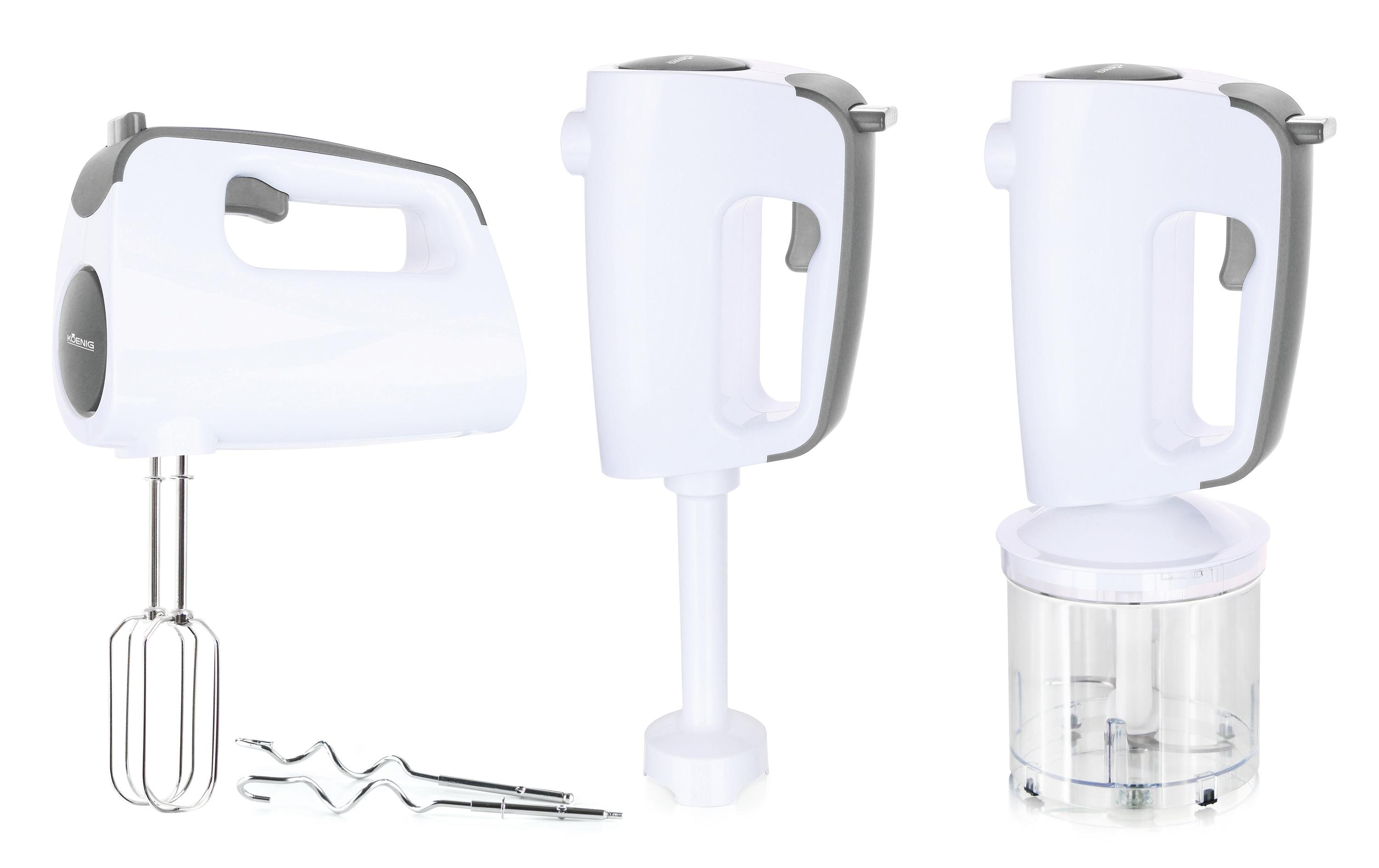 Koenig Handmixer 4-in-1 Weiss