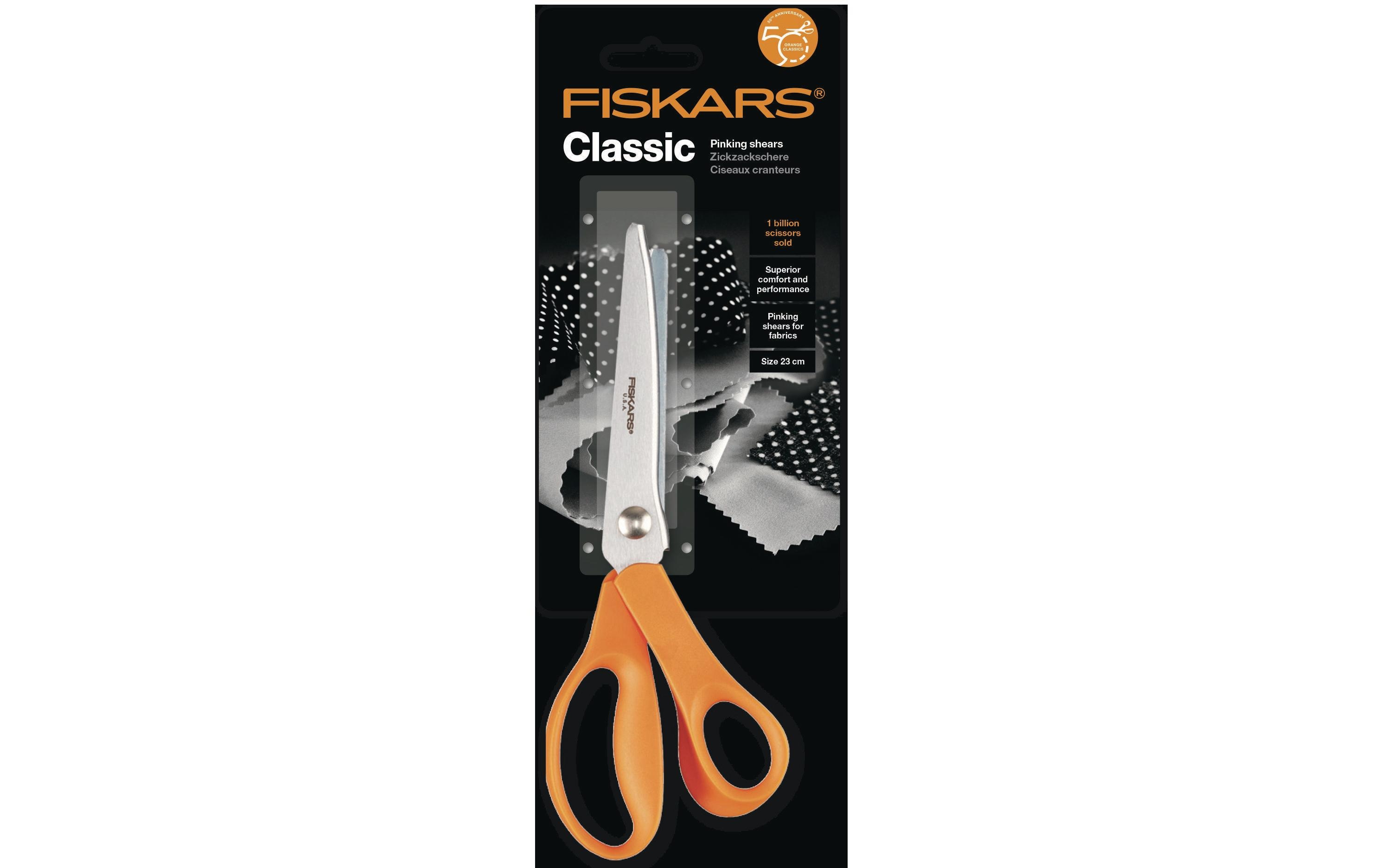 Fiskars Schere Classic-Zickzack 23 cm Rostfreier Stahl