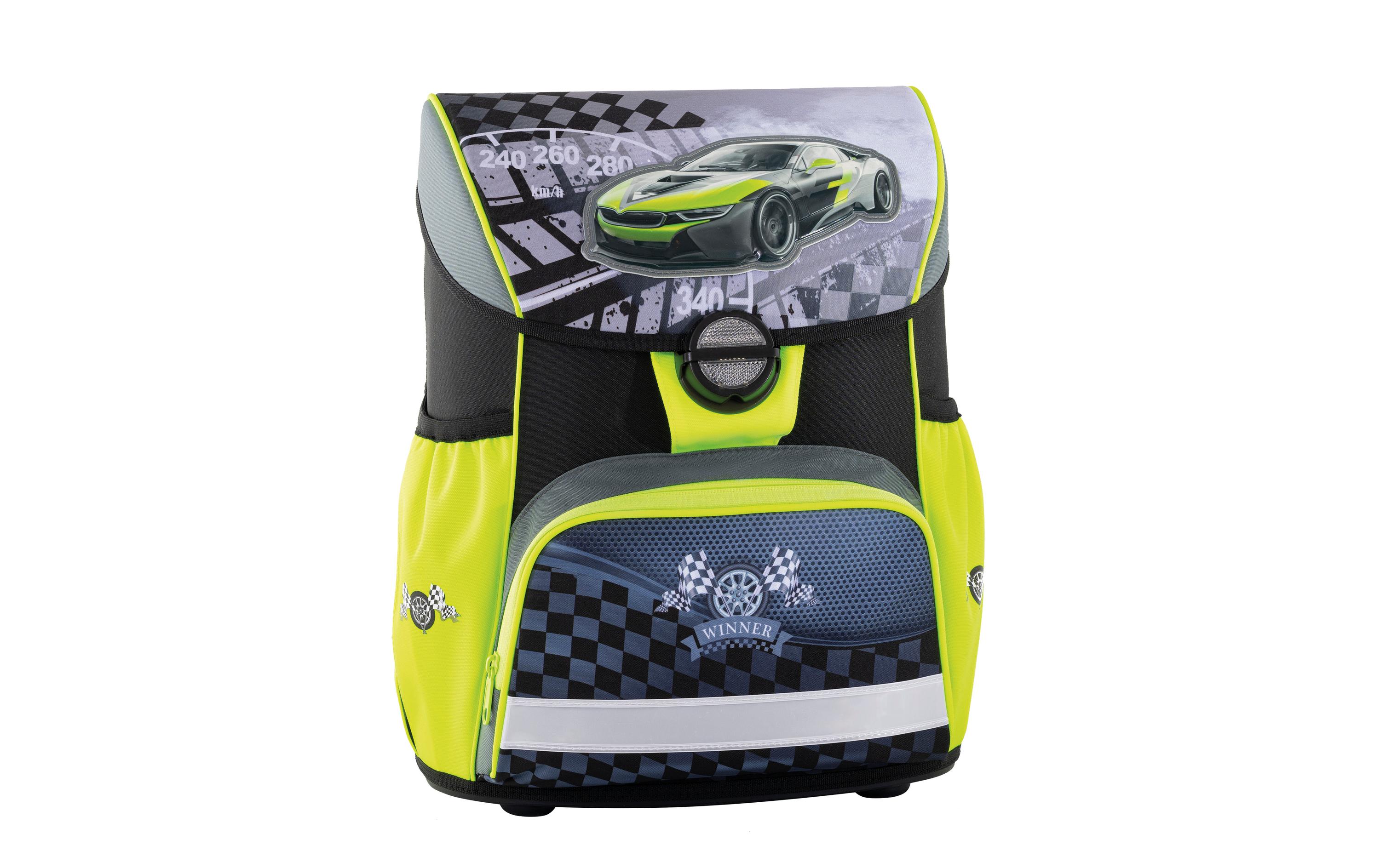 Eberhard Faber Schulthek-Set Racecar 4-teilig, Grün Eberhard Faber Schulthek-Set Racecar 4-teilig, Grün