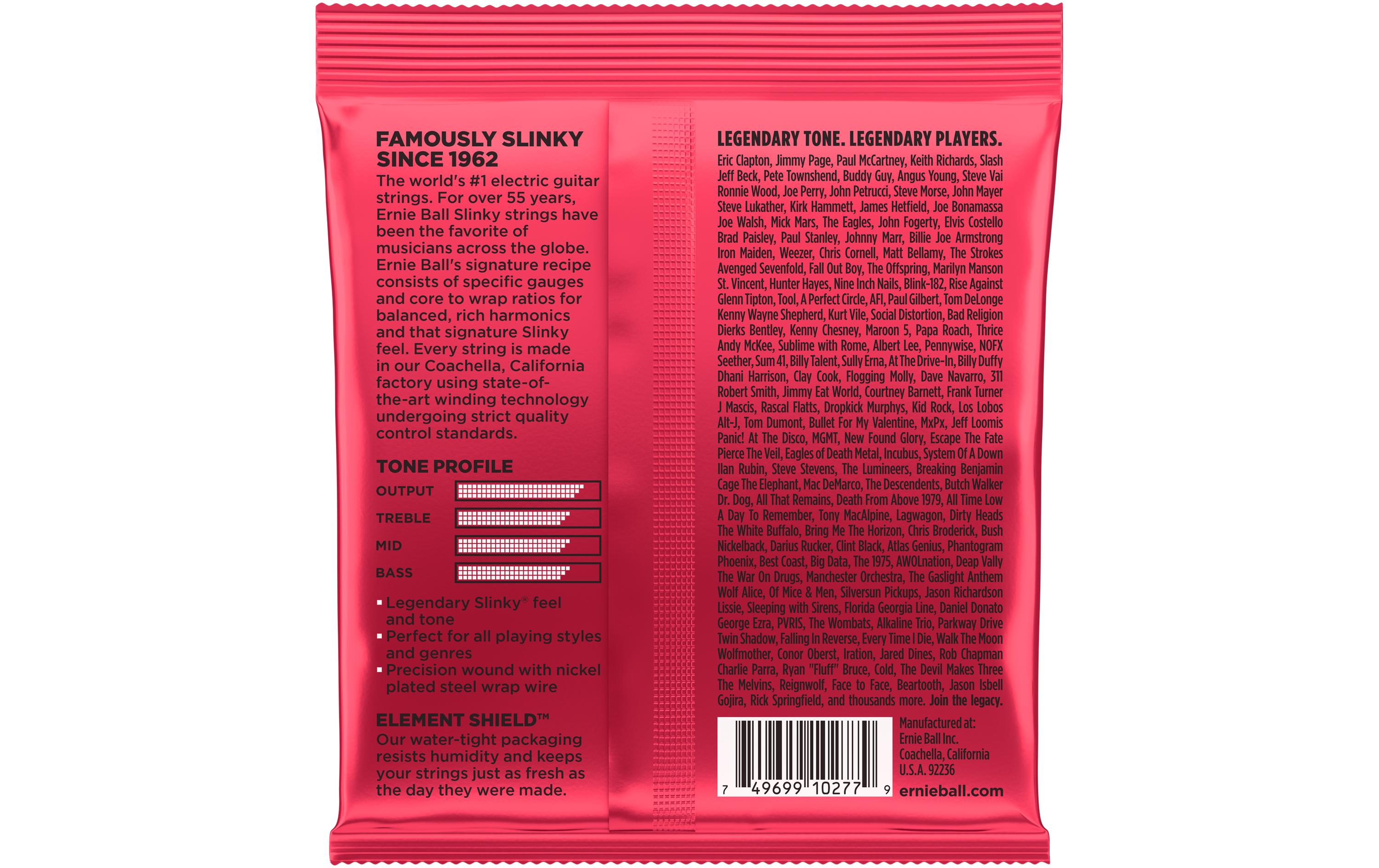 Ernie Ball Gitarrensaiten 2226 Burly Slinky – Burly 11 - 52