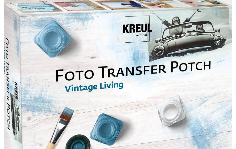 Kreul Photo Transfer Medium Set Vintage 6-teilig Kreul Photo Transfer Medium Set Vintage 6-teilig