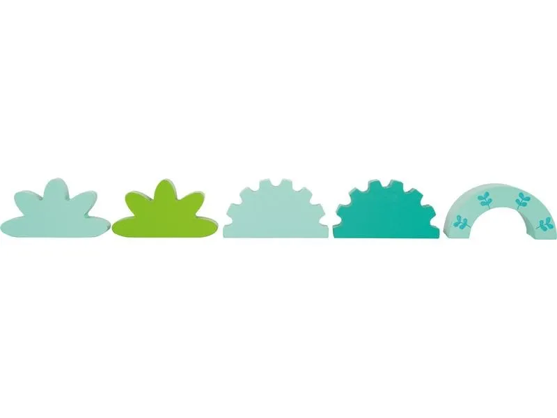 small foot Holzbausteine Jungle Friends 50 Teile