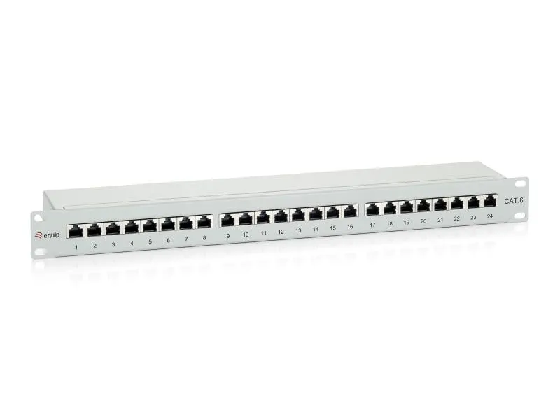 equip Patchpanel 24 Port, LSA, 1HE 19 Rack