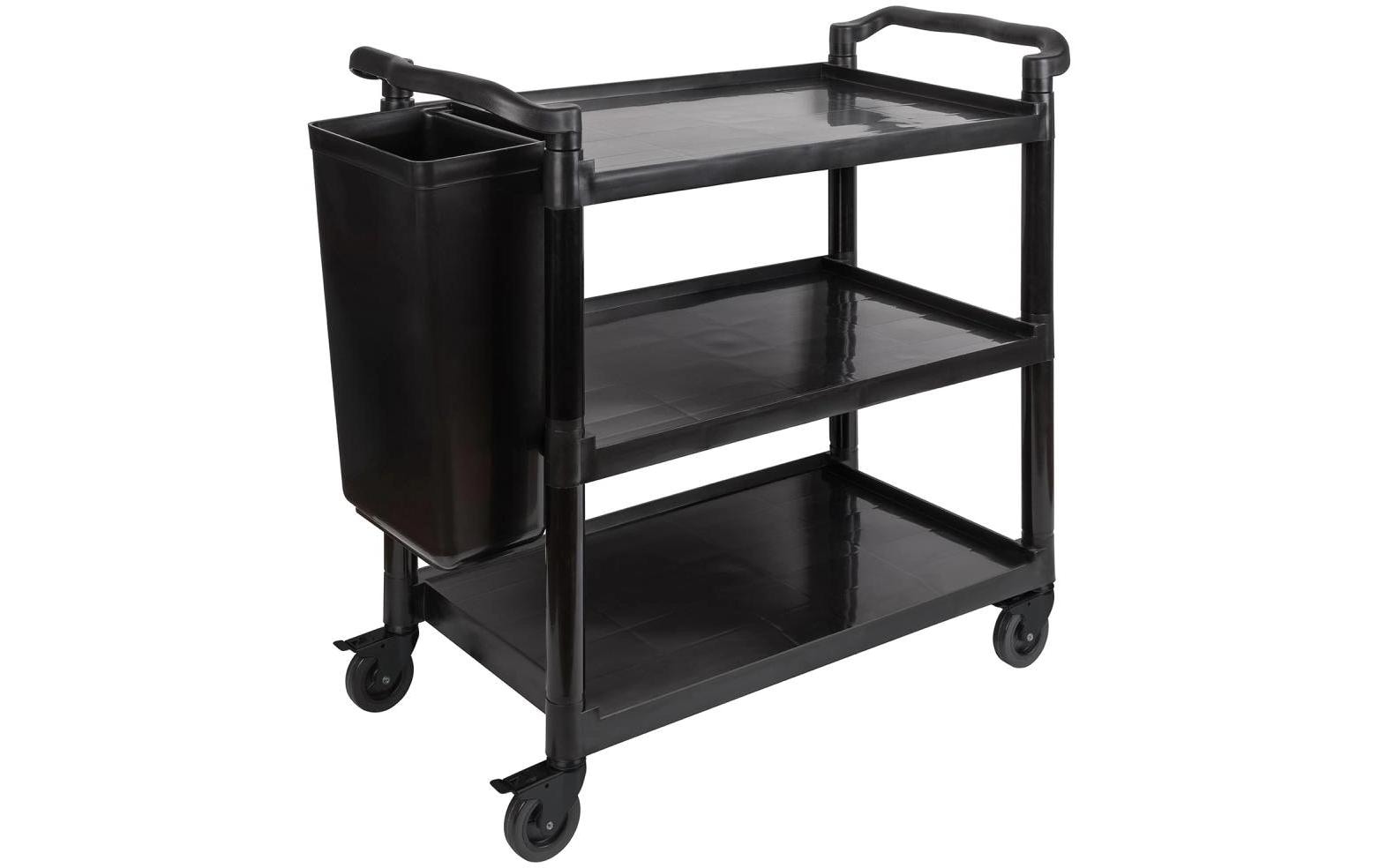 APS Servierwagen Ready 108 x 50 x 96 cm, Schwarz