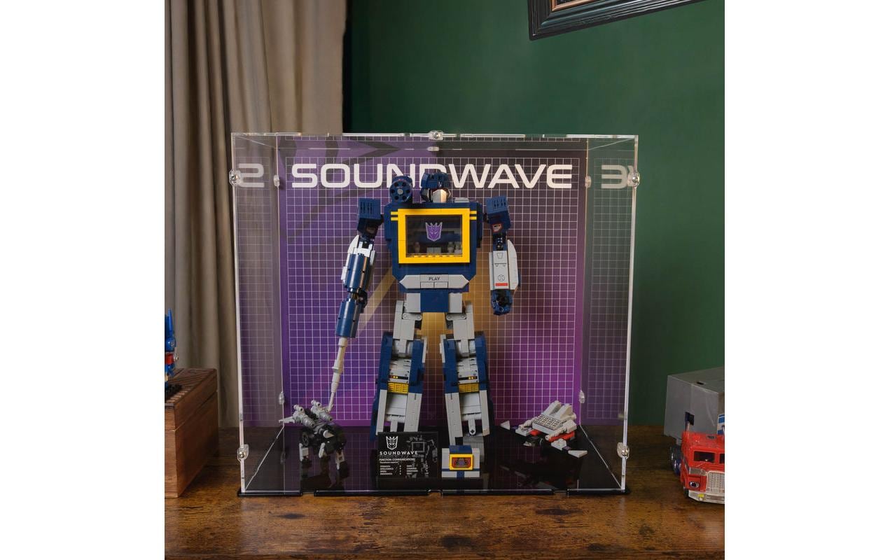 iDisplayit Acryl-Display für LEGO 10358 Transformers Soundwave