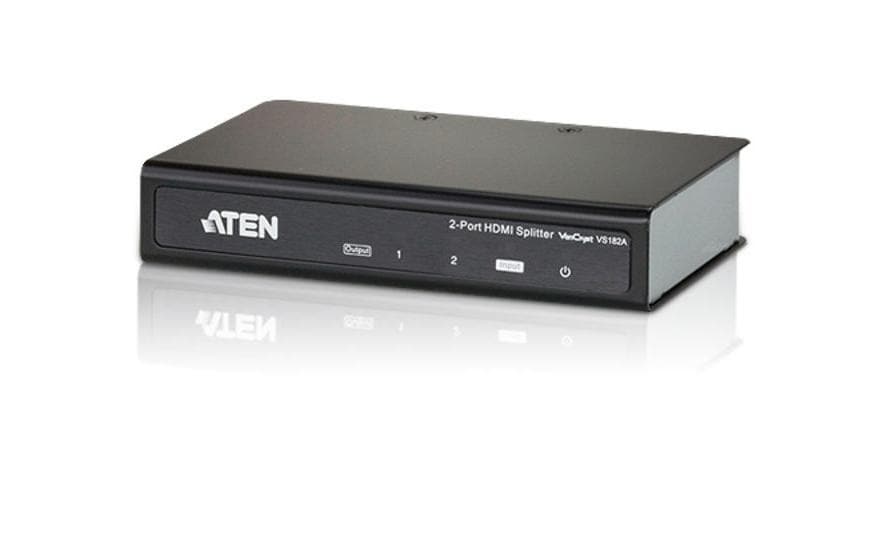 Aten 2-Port Signalsplitter VS182A HDMI – HDMI Aten 2-Port Signalsplitter VS182A HDMI – HDMI