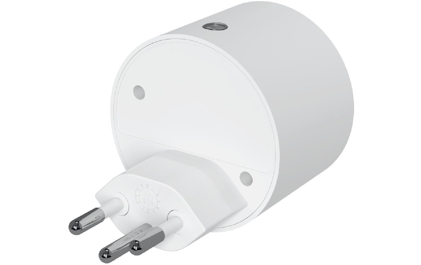 STEFFEN Funk-Stromfreischalter mit Fernbedienung, Weiss