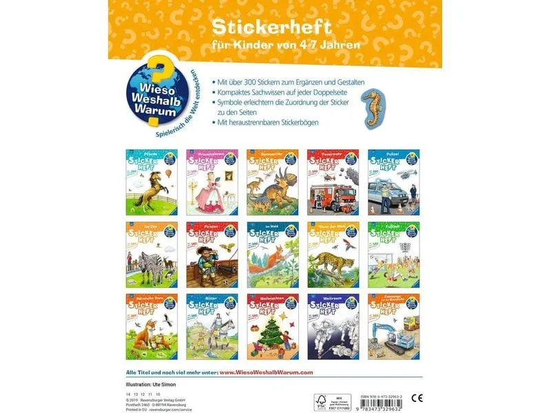 Ravensburger Kinder-Sachbuch Tiere der Welt Ravensburger Kinder-Sachbuch Tiere der Welt