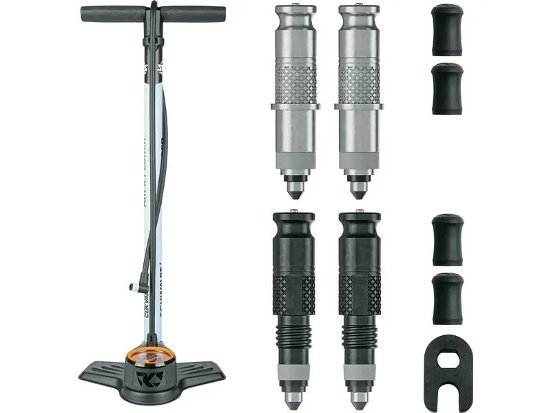 SKS Air-X-Plorer 10.0 Stahl, Clik Valve, blau/schwarz SKS Air-X-Plorer 10.0 Stahl, Clik Valve, blau/schwarz