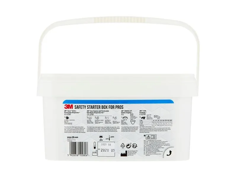 3M Safety Box Starter Kit 9322 – FFP2 3M Safety Box Starter Kit 9322 – FFP2