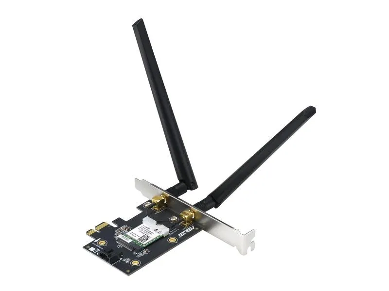 ASUS WLAN-AX PCIe Adapter PCE-AX1800 BT5.2 ASUS WLAN-AX PCIe Adapter PCE-AX1800 BT5.2