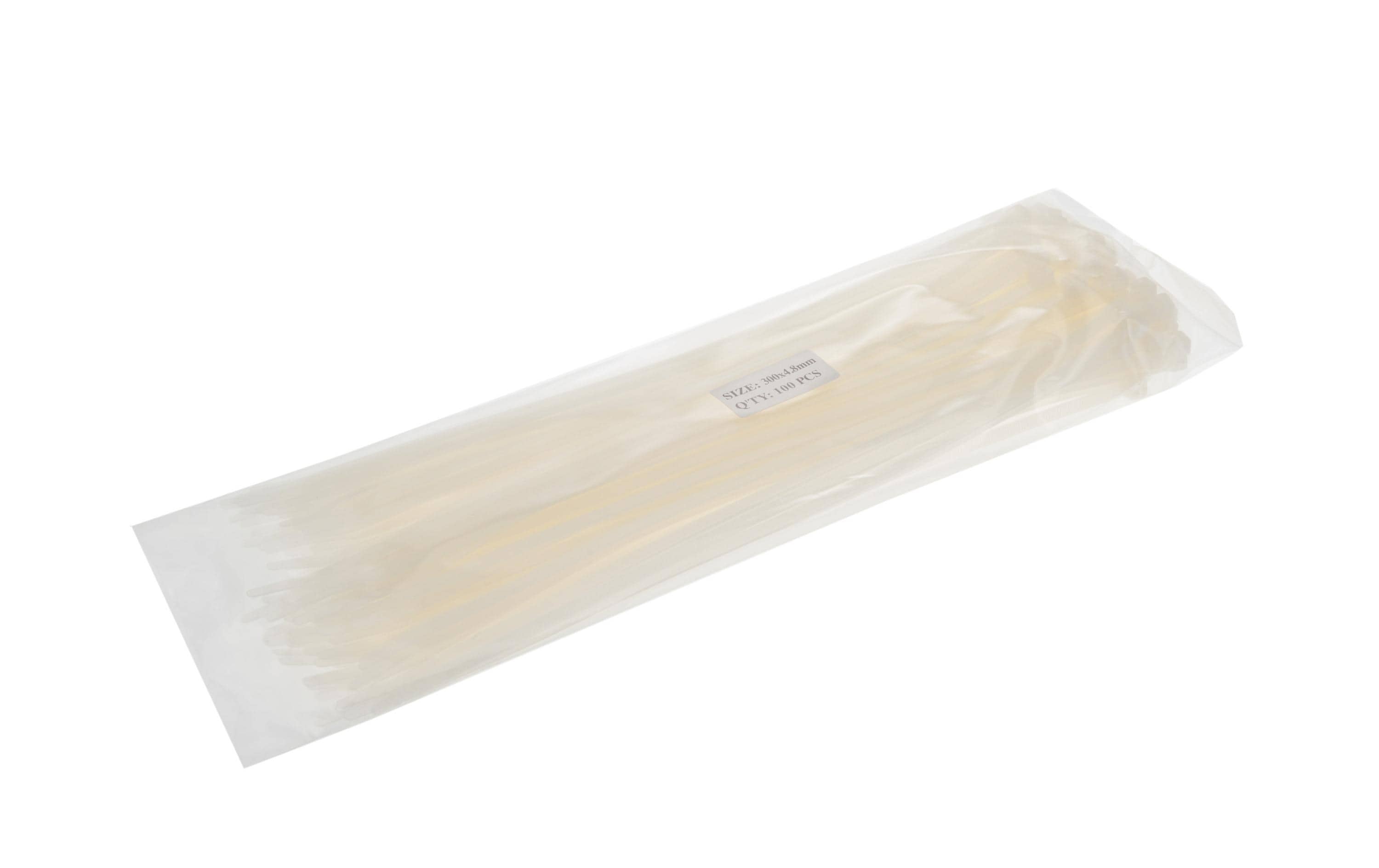 VR-Technics Kabelbinder Transparent 300 mm x 4.8 mm