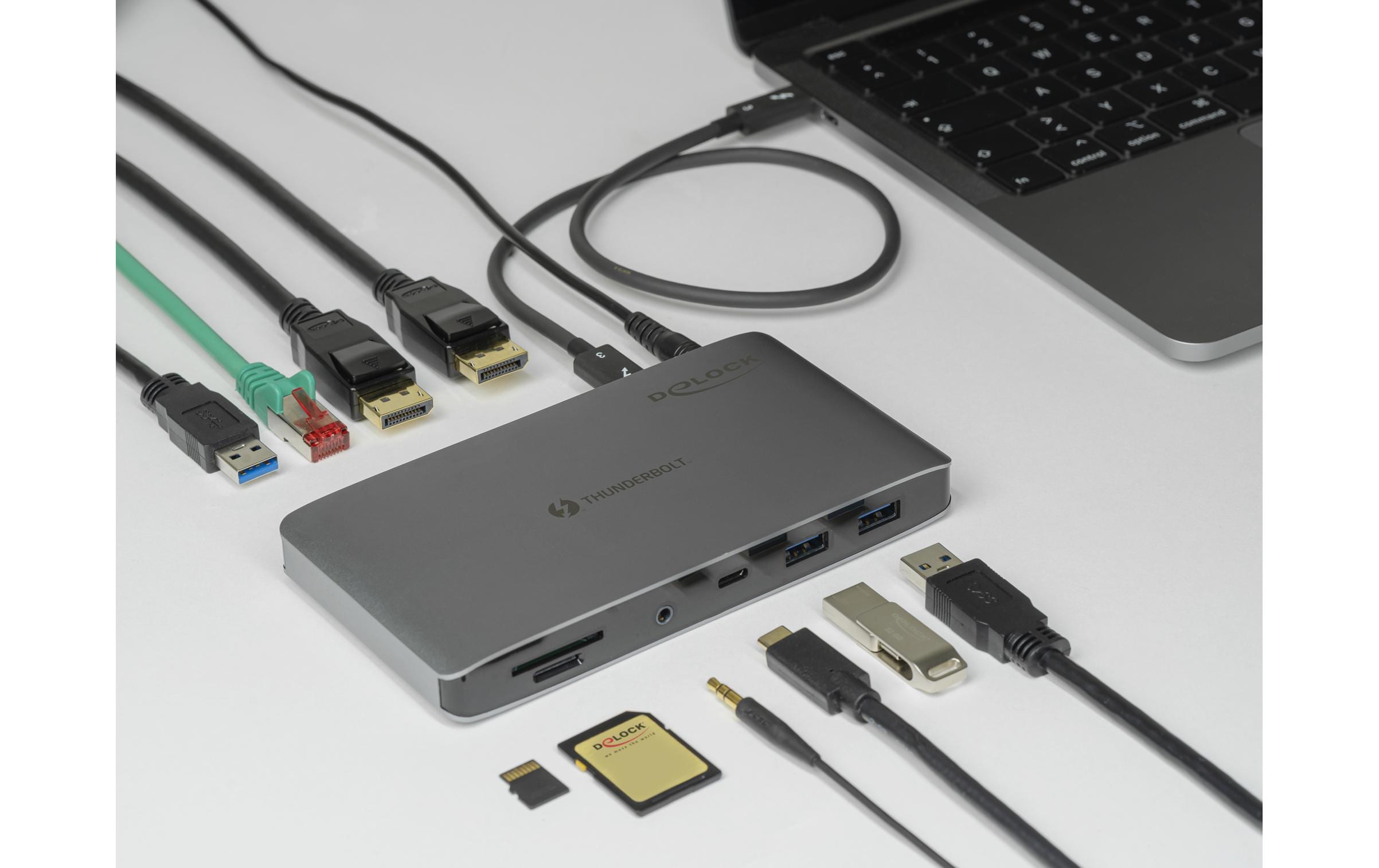 Delock Dockingstation Thunderbolt 3 8K