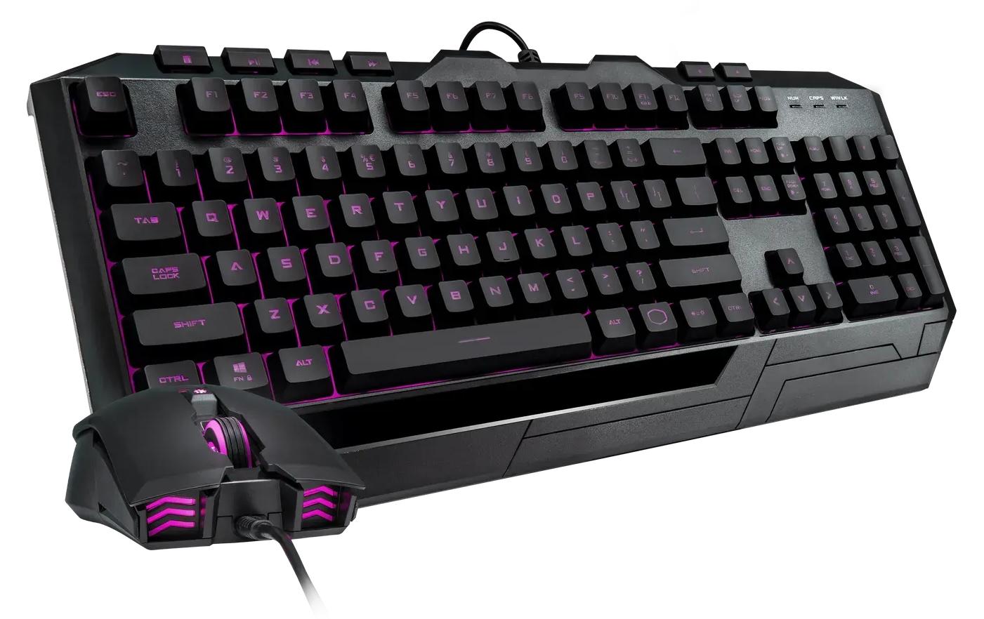 Cooler Master Tastatur-Maus-Set DEVASTATOR 3 Plus RGB Combo