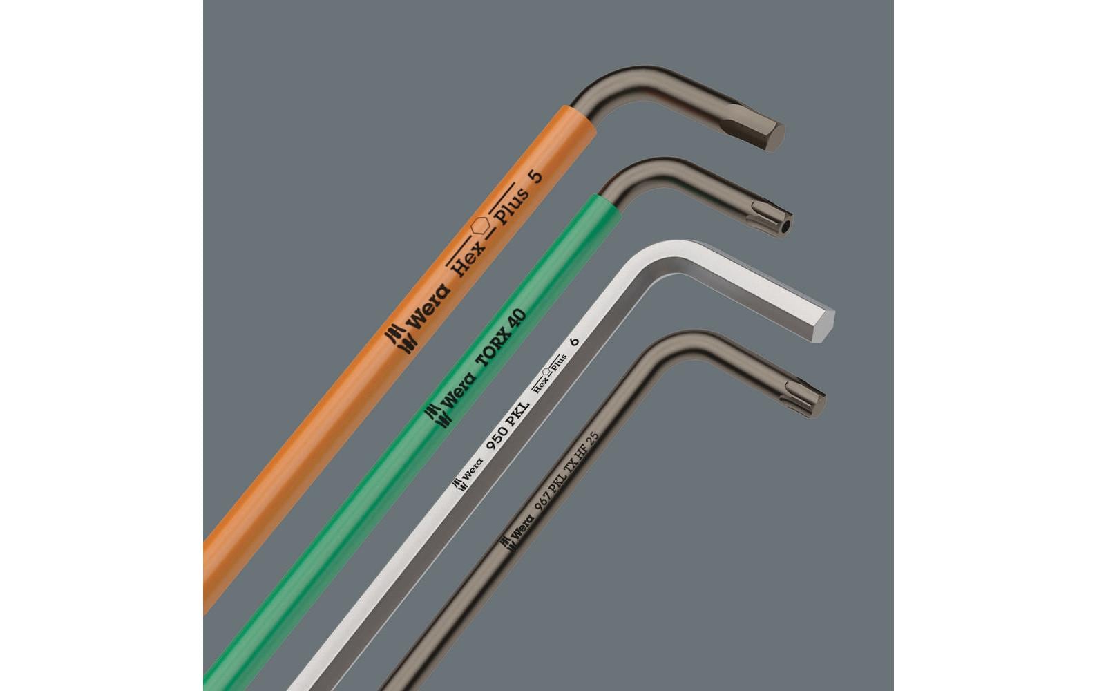 Wera Winkelschlüssel-Set 1.5-10 mm Innensechskant Wera Winkelschlüssel-Set 1.5-10 mm Innensechskant