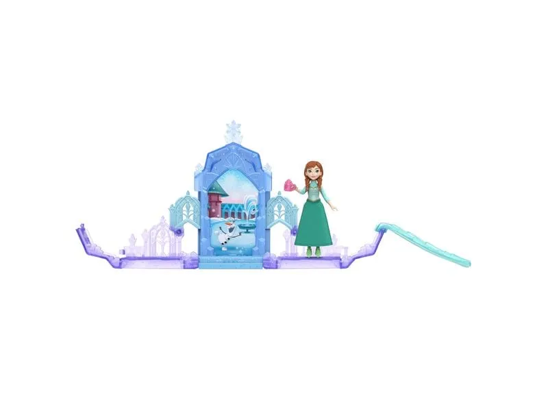 Disney Princess Eiskönigin-Spielset mit aufklappbarem Schloss assortiert