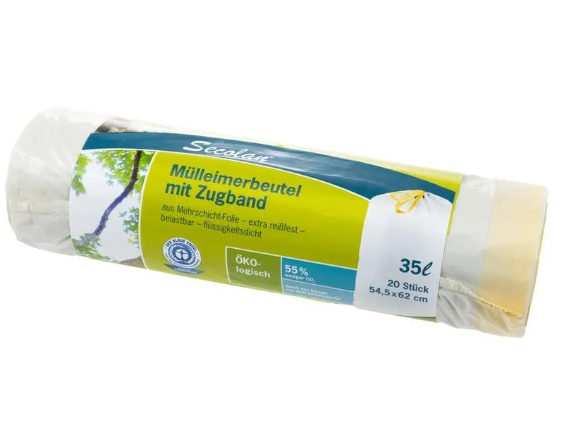 Haushaltsware Müllbeutel pRolle 35 l, 20 Stück, Weiss Haushaltsware Müllbeutel pRolle 35 l, 20 Stück, Weiss