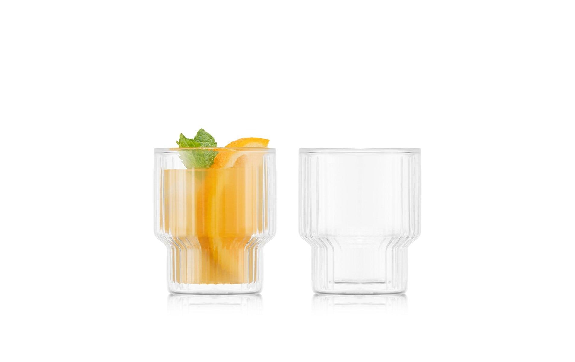 Bodum Trinkglas Navalia 2er Set Transparent, 0.15 l