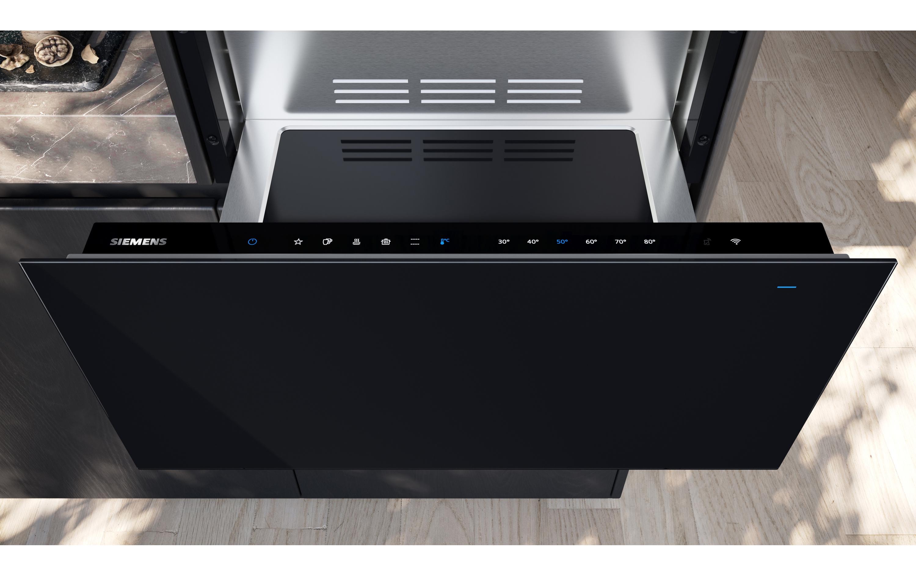 Siemens Wärmeschublade BI710D1B1 Schwarz