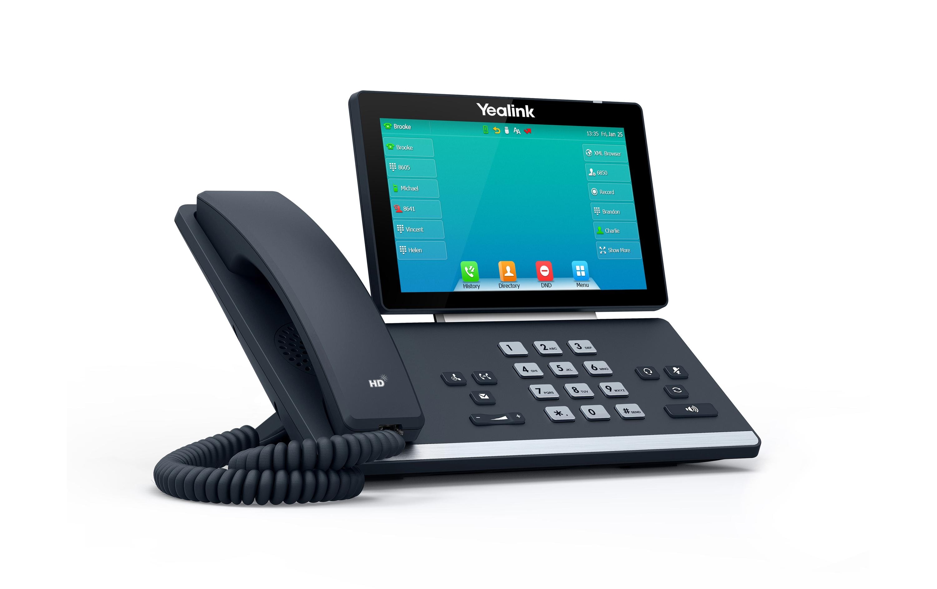 Yealink Tischtelefon SIP-T57W Grau